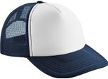 Beechfield - Cappello Trucker Per Bambini, Snapback BC7018 (Taglia Unica) (Blu Scuro/Bianco)