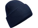 Beechfield - Berretto "Classic Deep"" Per Uomo/Donna Unisex, Con Polsino BC7029 (Taglia Unica) (Blu Scuro)"
