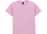 Gildan - Maglietta Per Bambini, Leggera, Cotone BC7145 (98-104) (Rosa Chiaro)