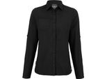 Craghoppers - Camicia "Kiwi"" Da Donna, Manica Lunga BC7147 (42 It) (Nero)"