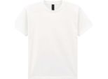 Gildan - Maglietta Per Bambini, Leggera, In Cotone BC7145 (116) (Bianco)