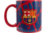 Barcelona Fc - Tazza Da Caffè "Barca"", 325Ml BS6468 (Taglia Unica) (Rosso/Blu)"