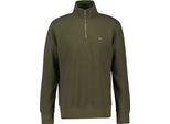 Gant - Felpa Da Uomo Con Mezza Zip GT11632 (M) (Verde)