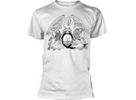 Queen - Maglietta Uomo/Donna Unisex PH4869 (Xl) (Bianco)