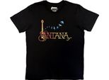 Santana - Maglietta Da Uomo/Donna Unisex RO15374 (Xxl) (Nero)