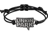 Linkin Park - Cinturino Da Polso Per Uomo/Donna Unisex, Con Cordino, Logo RO15376 (Taglia Unica) (Nero)