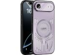 Custodia Magnetica Per Iphone Air Custodia Protettiva Antiurto In Alluminio Con Dissipazione Del Calore E Pellicola Trasparente Viola