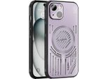 Custodia Magnetica Per Iphone 13 Custodia Protettiva Antiurto In Alluminio Con Dissipazione Del Calore E Pellicola Trasparente Viola