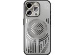 Custodia Magnetica Per Iphone 14 Pro Custodia Protettiva Antiurto In Alluminio Con Dissipazione Del Calore E Pellicola Trasparente Grigio