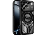 Custodia Magnetica Per Iphone 17 Pro Custodia Protettiva Antiurto In Alluminio Con Dissipazione Del Calore E Pellicola Trasparente Nera