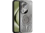 Custodia Magnetica Per Huawei Pura 70 Ultra Custodia Protettiva Antiurto In Alluminio Con Dissipazione Del Calore E Pellicola Per Lenti Grigio
