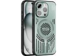 Custodia Magnetica Per Iphone 14 Pro Custodia Protettiva Antiurto In Alluminio Con Dissipazione Del Calore E Pellicola Trasparente Verde