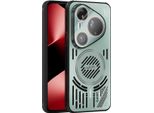 Custodia Magnetica Per Huawei Pura 80 Custodia Protettiva Antiurto In Alluminio Ultra Con Dissipazione Del Calore E Pellicola Per Lenti Verde
