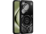 Custodia Magnetica Per Huawei Pura 70 Ultra Custodia Protettiva In Alluminio Antiurto Con Dissipazione Del Calore E Pellicola Per Lenti Nero
