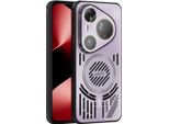 Custodia Magnetica Per Huawei Pura 80 Ultra Custodia Protettiva In Alluminio Antiurto Con Dissipazione Del Calore E Pellicola Per Lenti Purple