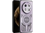 Custodia Magnetica Per Huawei Mate 70 Pro/Mate 70 Pro+ Custodia Protettiva In Alluminio Antiurto Con Dissipazione Del Calore E Pellicola Per Lenti Purple