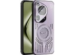 Custodia Magnetica Per Huawei Pura 70 Custodia Protettiva Antiurto In Alluminio Ultra Con Dissipazione Del Calore E Pellicola Per Lenti Purple