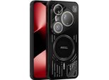 Custodia Magnetica Per Huawei Pura 80 Ultra Custodia Protettiva In Alluminio Antiurto Con Dissipazione Del Calore E Pellicola Per Lenti Nero