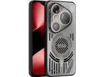 Custodia Magnetica Per Huawei Pura 80 Ultra In Alluminio Antiurto Con Dissipazione Del Calore E Pellicola Per Lenti Grigio