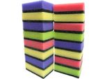 Set Di 28 Spugne Da Cucina | Spugna Per Pentole Colorata | Spugna Per Pulizia Sito - Spugna Abrasiva | Detergente Per Pentole 83X52X28Mm | Spugna Per Lavare I Piatti | Spugna Per Pulizia
