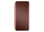 Samsung Galaxy S22 View Cover Con Effetto Specchio E Funzione Stand - Oro Rosa