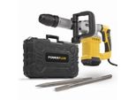 Powerplus 1300W Martello Da Demolizione 2 Pezzi Argento Taglia Unica / Spina Ue Argento Taglia Unica