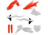 Kit Carene 10 Pezzi Acerbis Modello 2017 Arancio/Bianco Per Ktm