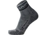 Uyn Calzini Da Trekking Da Donna - Calzini A Taglio Basso Trekking One Cool, Wandersocken, Logo Grau 39-40