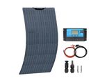 Xinpuguang Pannello Solare Flessibile, Opzione 120W, Design Leggero E Flessibile, Kit Solare 12V 100W