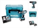 Makita Dhp 482 RF1J Trapano A Percussione A Batteria 18V 62Nm + 1X Batteria Ricaricabile 3.0Ah + Caricabatterie In Makpac