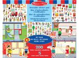 Melissa & Doug: Blocchetto Di Adesivi Riutilizzabili - La Mia Città