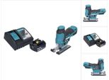 Seghetto Alternativo A Batteria Makita Djv 185 RT1 18 V Brushless + 1X Batteria Ricaricabile 5,0 Ah + Caricabatterie