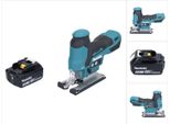 Seghetto Alternativo A Batteria Makita Djv 185 T1 18 V Brushless + 1X Batteria Ricaricabile 5,0 Ah - Senza Caricabatterie