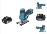 Seghetto Alternativo A Batteria Makita Djv 185 G1 18 V Brushless + 1X Batteria Ricaricabile 6,0 Ah - Senza Caricabatterie