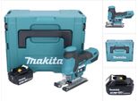 Seghetto Alternativo A Batteria Makita Djv 185 F1J 18 V Brushless + 1X Batteria Ricaricabile 3,0 Ah + Makpac - Senza Caricabatterie