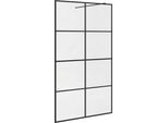Vidaxl Schermo Doccia Per Cabina Doccia Con Vetro Trasparente Esg 115X195 Cm