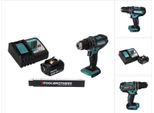 Regolo Pieghevole Toolbrothers + Trapano A Percussione A Batteria Dhp 482 RF1 18 V 62 Nm + 1X Batteria Ricaricabile 3,0 Ah + Caricabatterie