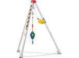 Kit Treppiede Succebuy Per Spazi Ristretti, Verricello Da 1200 Lbs. Gambe Da 7' Con Cavo Da 98'. 32,8' Di Protezione Anticaduta. Include Cinghia E Sacca Di Stoccaggio Per Spazi Confinati Convenzionali.