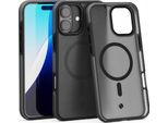 Custodia Magnetica Per Magsafe Spacecase Hybrid Fusion Mag Per Iphone 16 Plus Nero