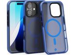 Custodia Magnetica Per Magsafe Spacecase Hybrid Fusion Mag Per Iphone 16 Blue
