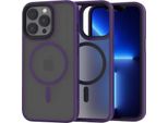 Custodia Magnetica Per Magsafe Spacecase Hybrid Mag Per Iphone 13 Pro Viola