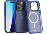 Custodia Magnetica Per Magsafe Spacecase Hybrid Fusion Mag Per Iphone 16 Pro Blue