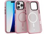 Custodia Magnetica Per Magsafe Spacecase Hybrid Fusion Mag Per Iphone 16 Pro Max Rosa