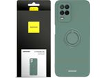 Custodia In Silicone Spacecase Custodia Ad Anello In Silicone Per Realme 8 5G Verde