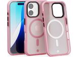 Custodia Magnetica Per Magsafe Spacecase Hybrid Fusion Mag Per Iphone 16 Rosa