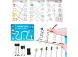 Set Educativo Interattivo Per Bambini 3+, Giochi Logici, Unisci Punti