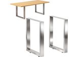Dandibo 2X Gambe Del Tavolo In Acciaio Inox 72 X 80 Cm Telaio Del Tavolo Regolabile In Altezza 96671 Gambe Del Tavolo Gambe Dei Mobili Gambe Del Tavolo Corridori Gambe Del Tavolo Da Pranzo