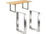 Dandibo 2X Gambe Del Tavolo In Acciaio Inox 72 X 60 Cm Telaio Del Tavolo Regolabile In Altezza 96673 Gambe Del Tavolo Gambe Del Mobile Gambe Del Tavolo Corridori Gambe Del Tavolo Da Pranzo