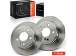 Frankberg 2X Dischi Freno Asse Posteriore Per Mercedes-Benz C124 W124 W201 W202 W124 C124 1982-2000