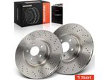 Frankberg 2X Dischi Freno Asse Anteriore Per Mercedes-Benz W211 S211 V221 W221 C216 R230 2005-2013